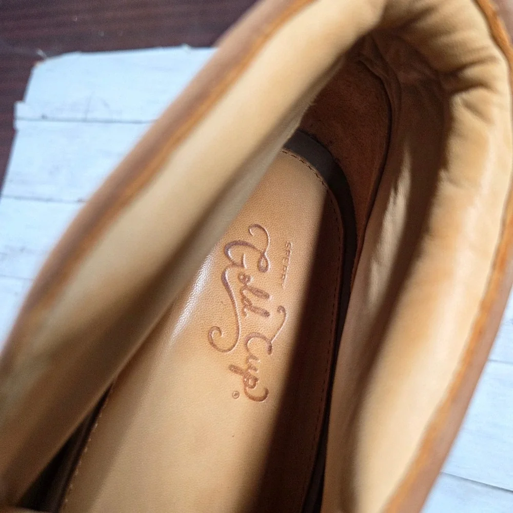Sperry Gold Cup Chukka Boots Mens 11.5‎ Tan Brown Leather STS18350 Crepe Sole